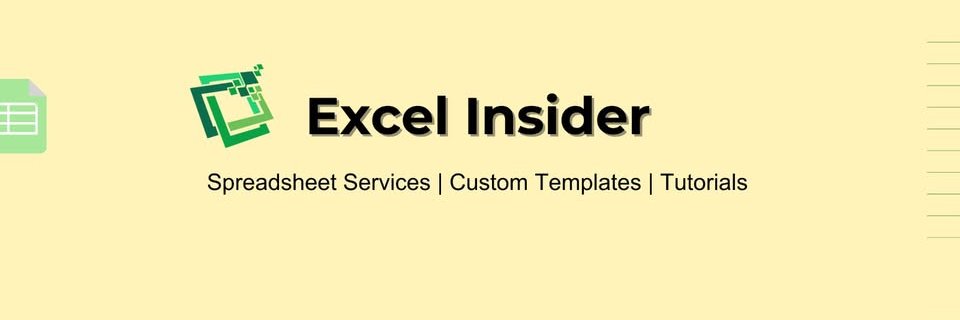 Excel Insider banner