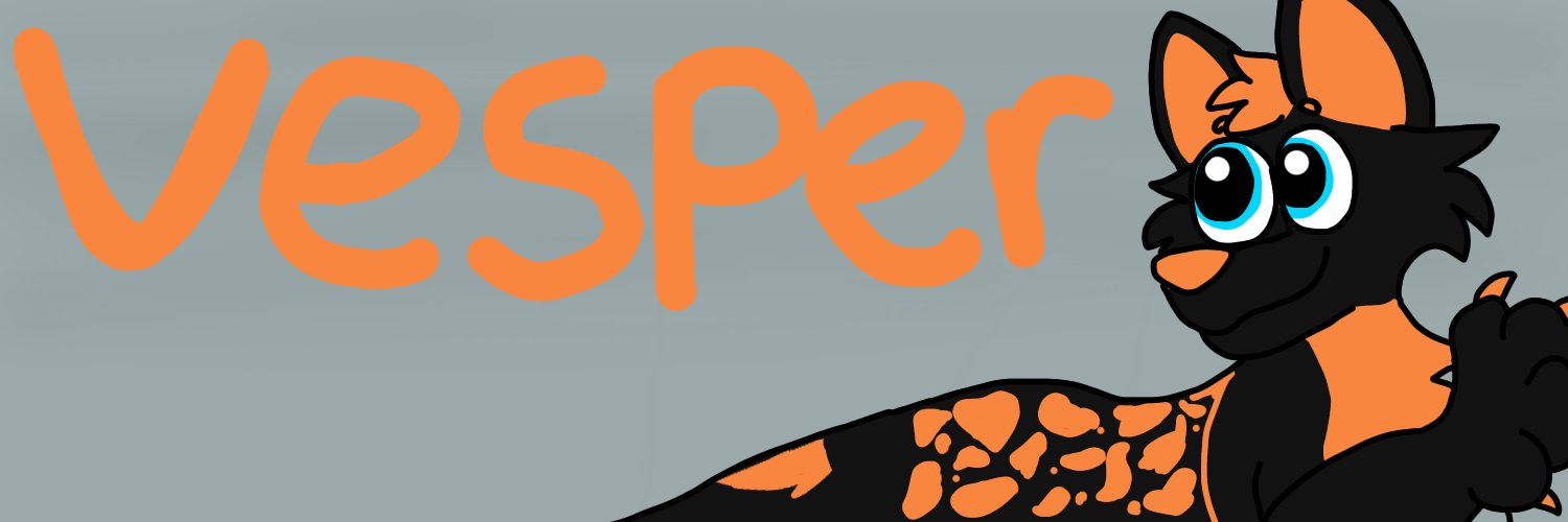 Vesper The North Star Wolf banner