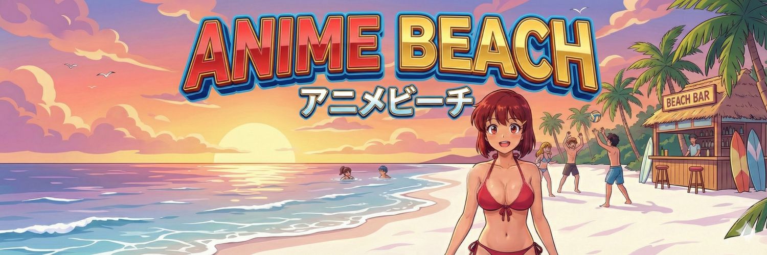 anime beach banner