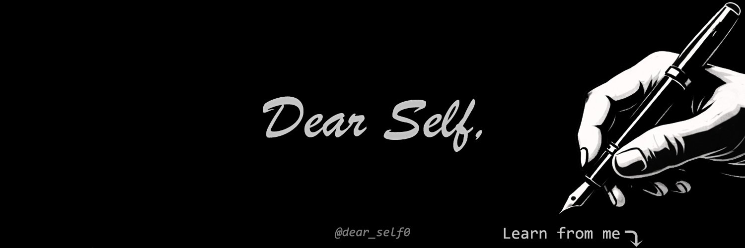Dear Self, banner