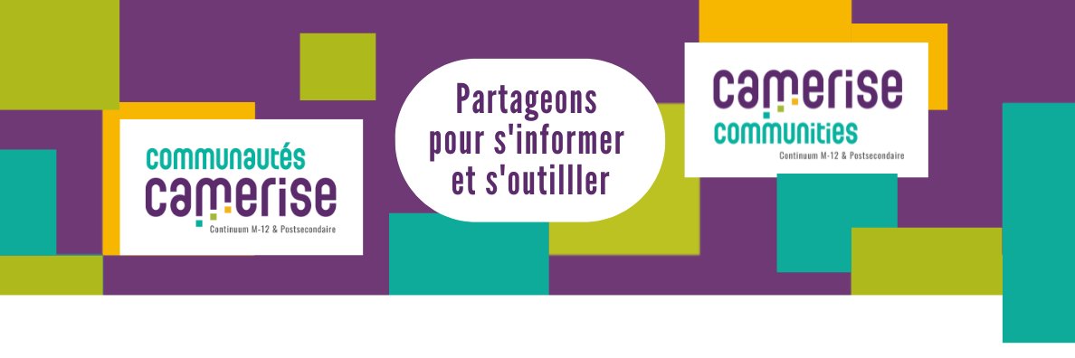 Communautés Camerise banner