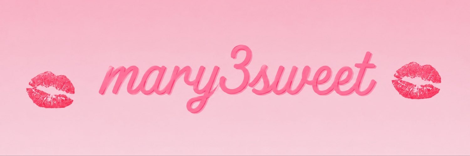 mary3sweet's profile banner image