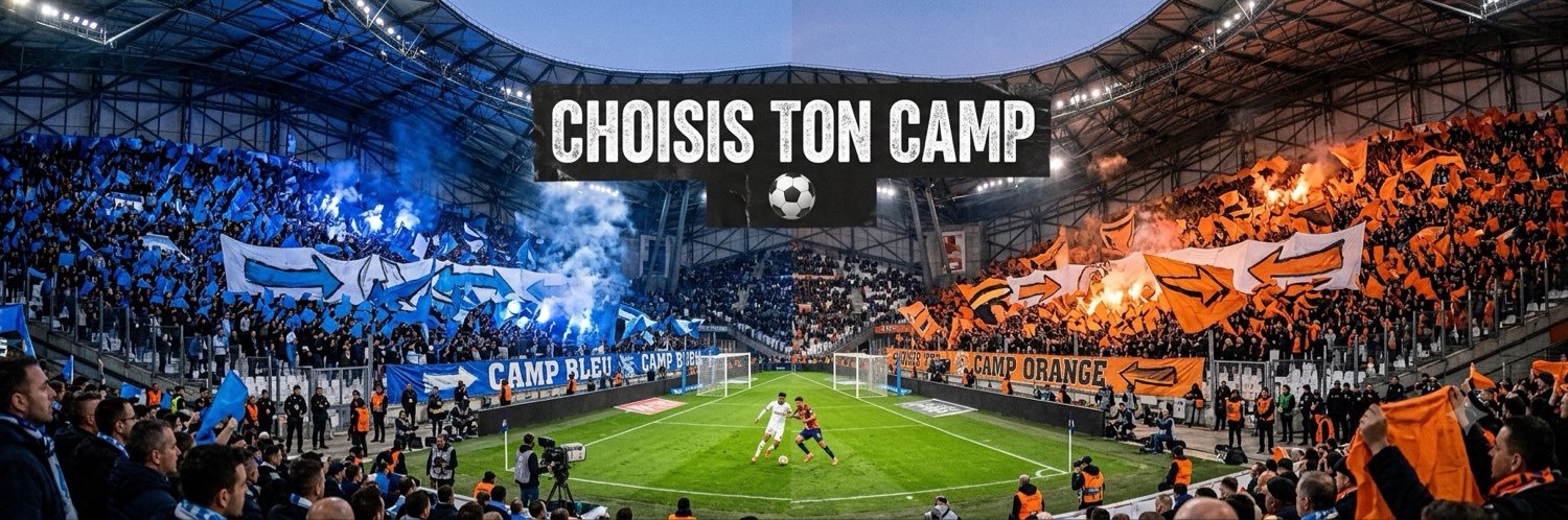 CHOISIS TON CAMP ⚽️ banner