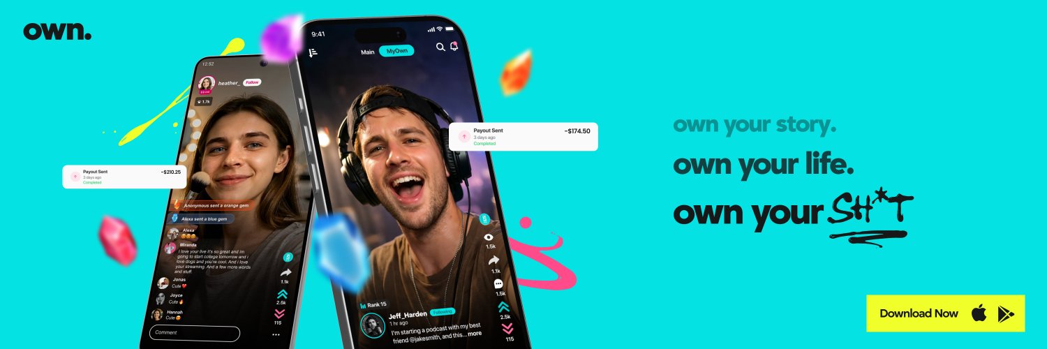 Own. banner