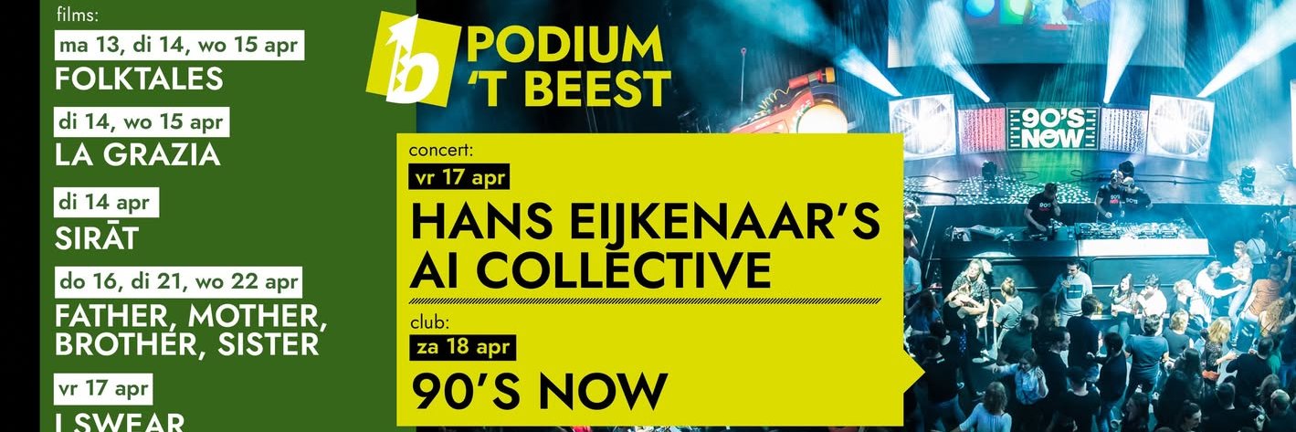 Podium 't Beest banner