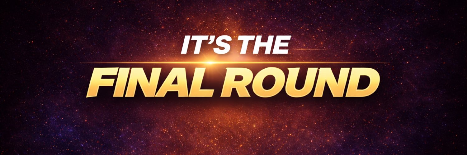 It’s the Final Round banner