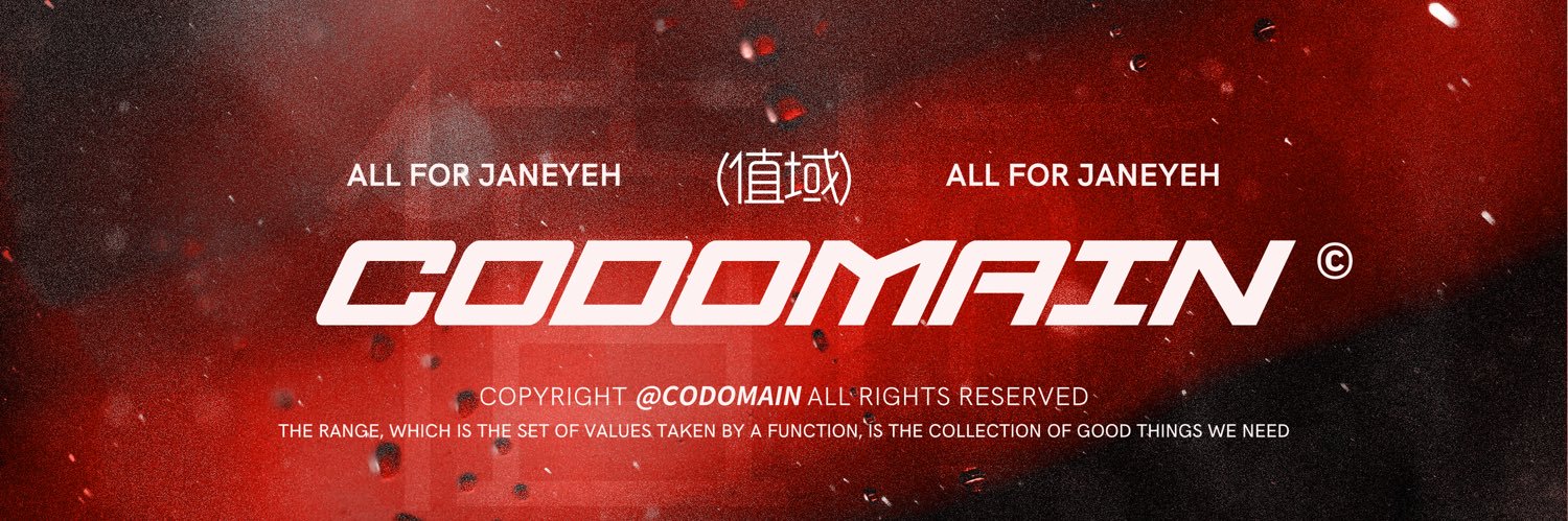 codomain·叶芷妤 banner