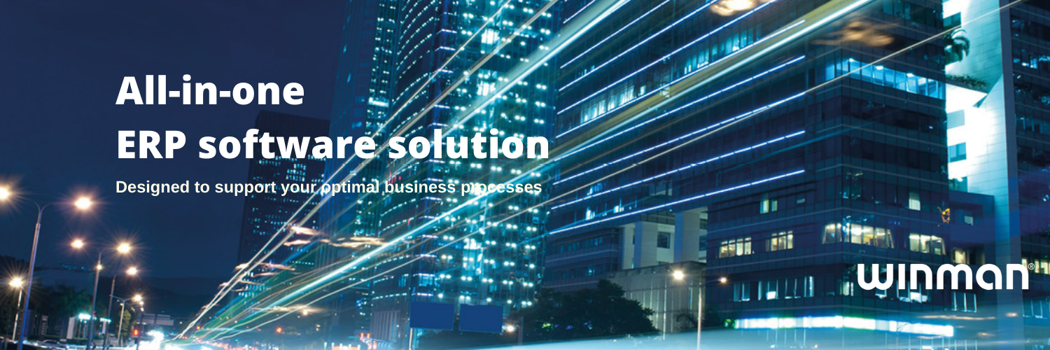 WinMan ERP Software banner