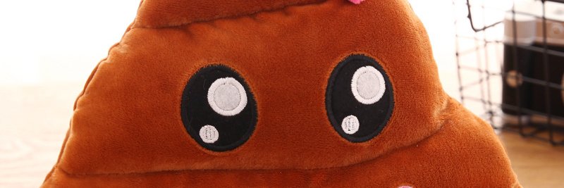 SCAT POOP ADVERTISING banner