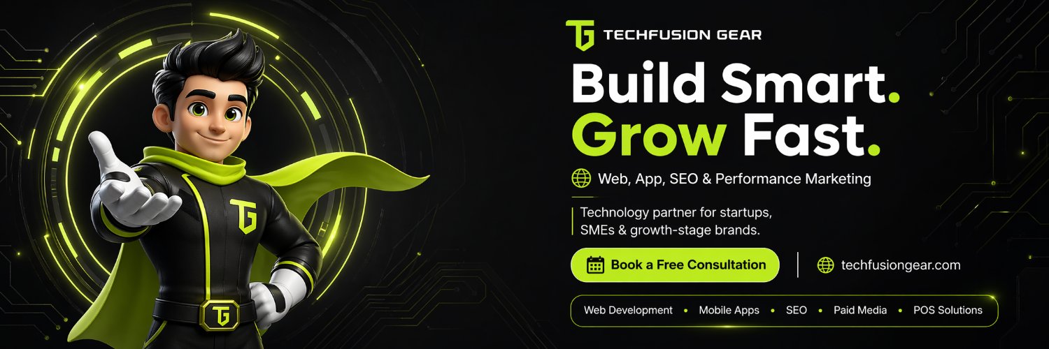 TechFusionGear | Web & SEO banner