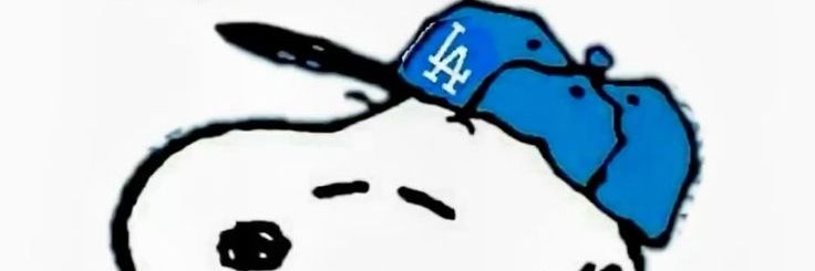 Bleed blue snoopy banner