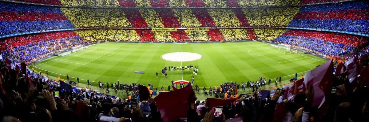 FC barceloona banner