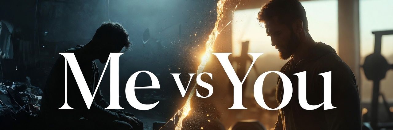Me vs You banner