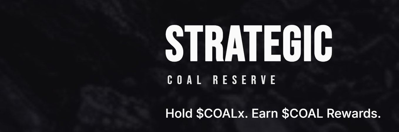 Strategic Coal Reserves banner