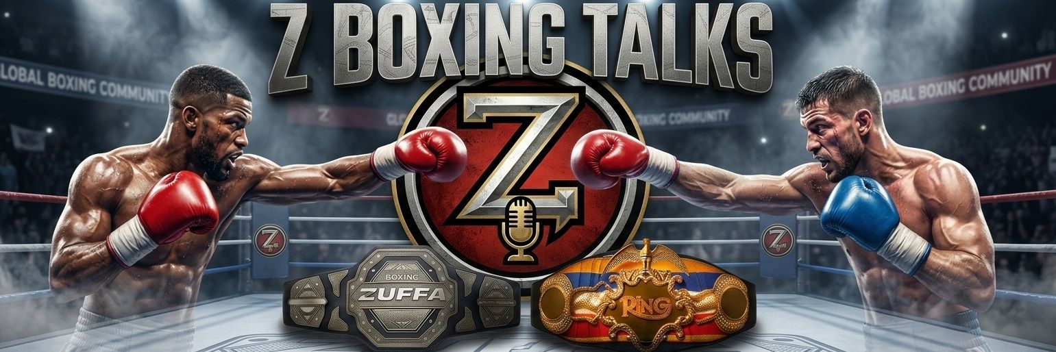 Z Boxing Talks banner
