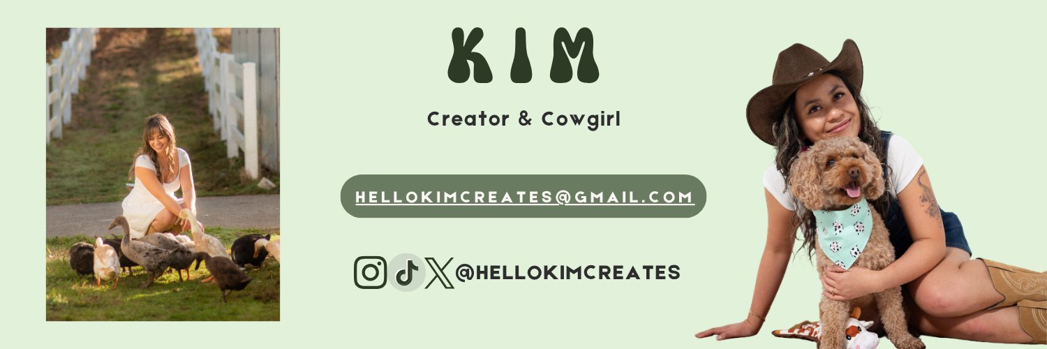 Kim | UGC Creator banner