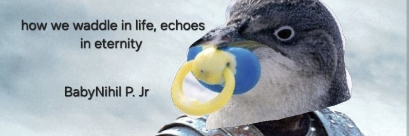 Baby Nihilist Penguin banner