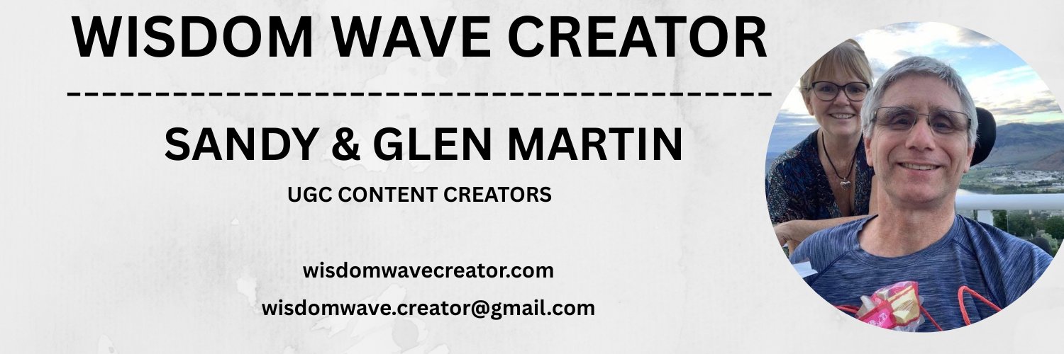 Sandy & Glen M | Wisdom Wave Creator banner