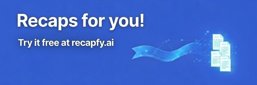 Recapfy banner