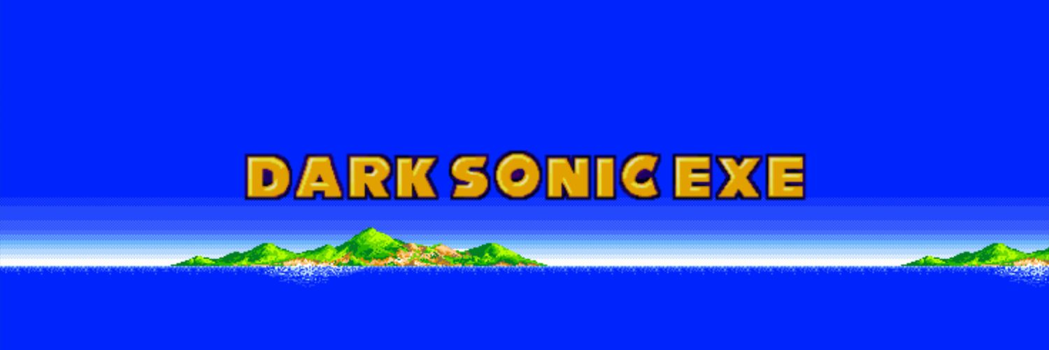 Dark sonic.EXE banner