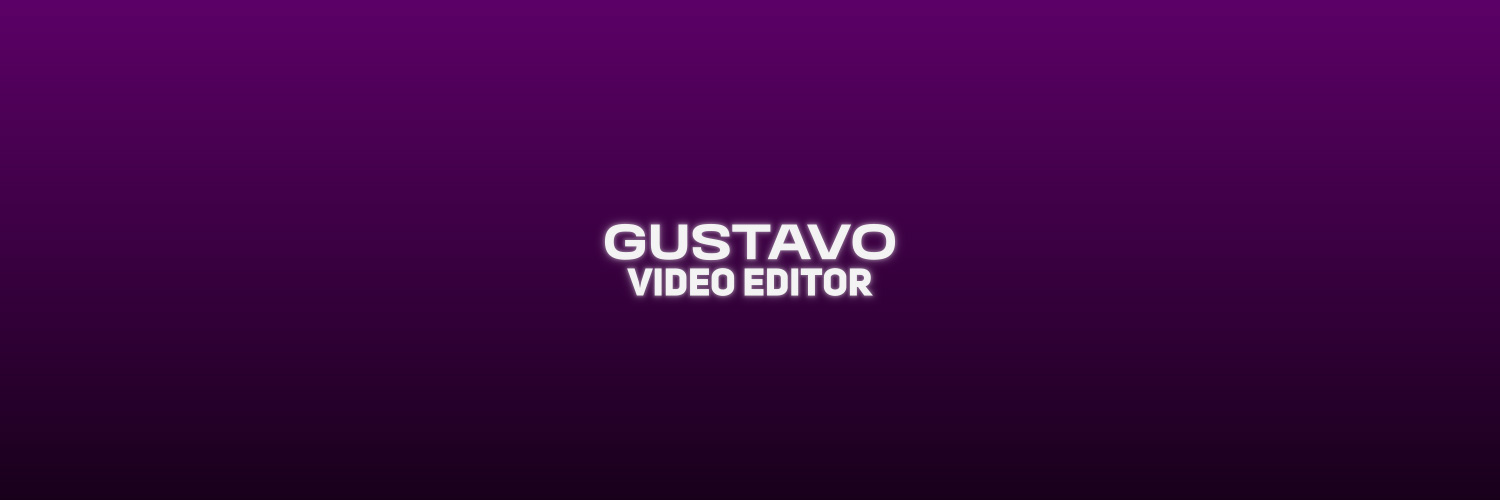 Gustavo | Video Editor banner