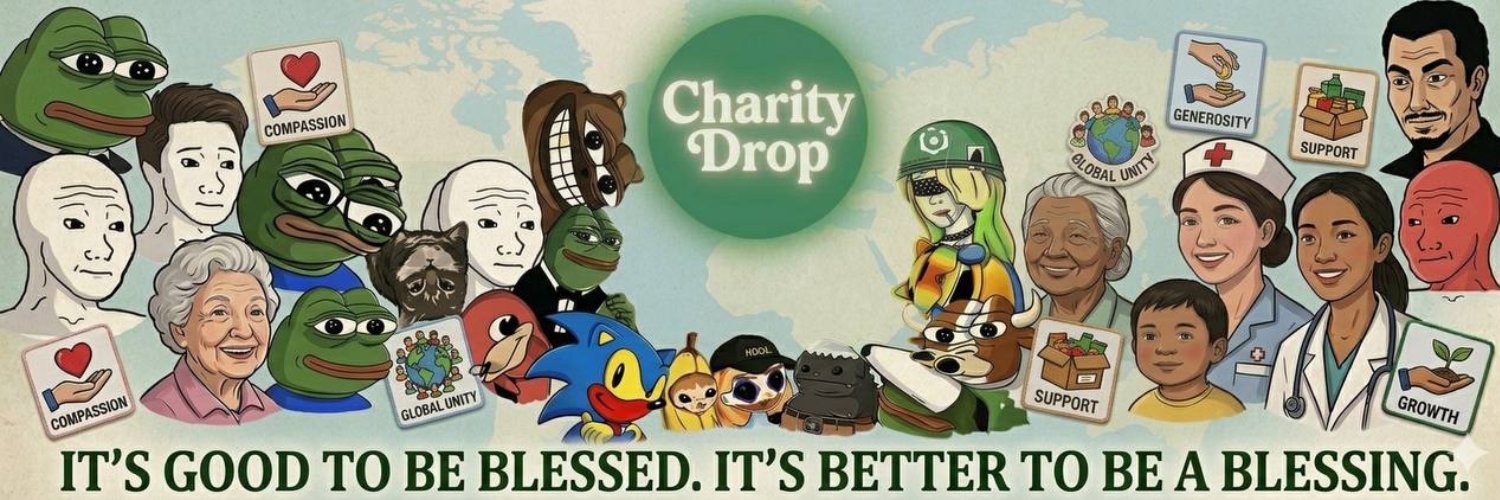 $CHARITYDROP banner
