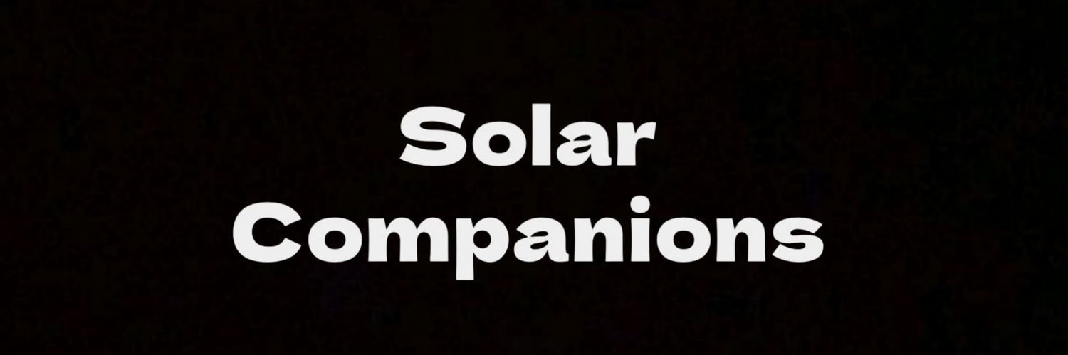Solar banner