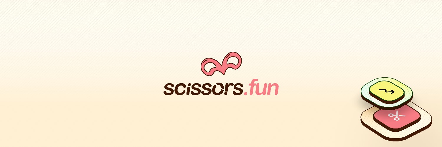 Scissors banner