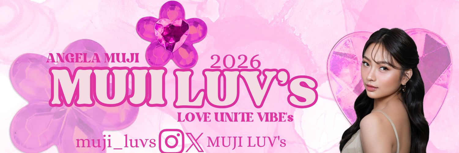 MUJI LUV's🌸🩷 banner