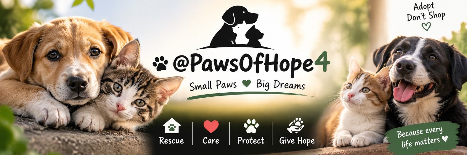 PawsOfHope4's profile banner image
