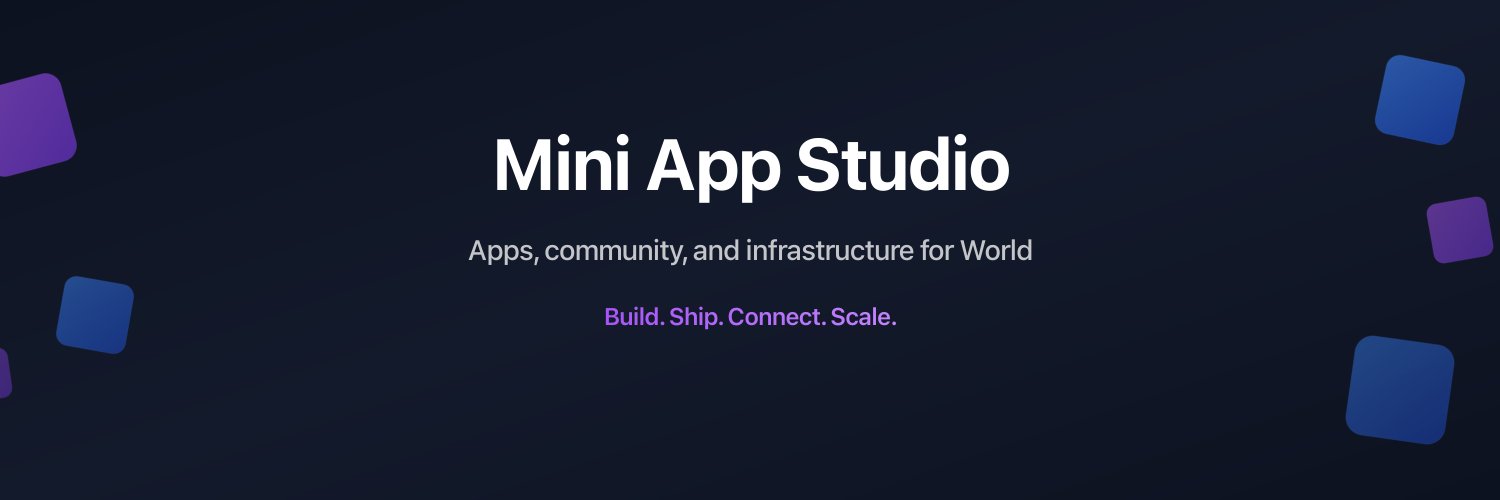 Mini App Studio banner