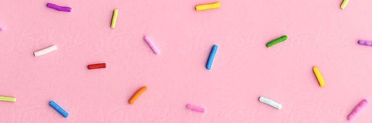 Pink Sprinkle banner