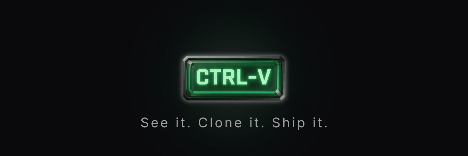 CTRL-V banner