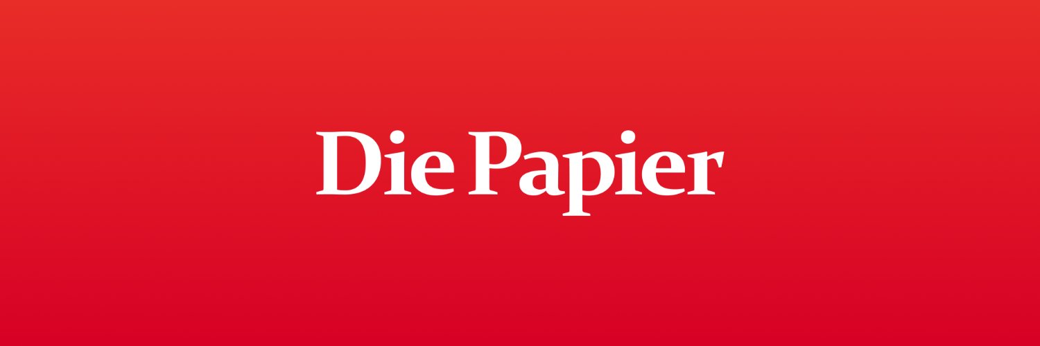 Die Papier banner