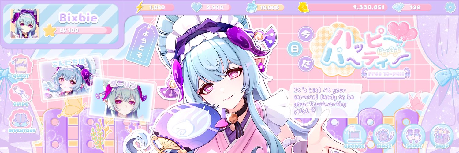 Bixbie 💭 Genshin Piloting Services banner