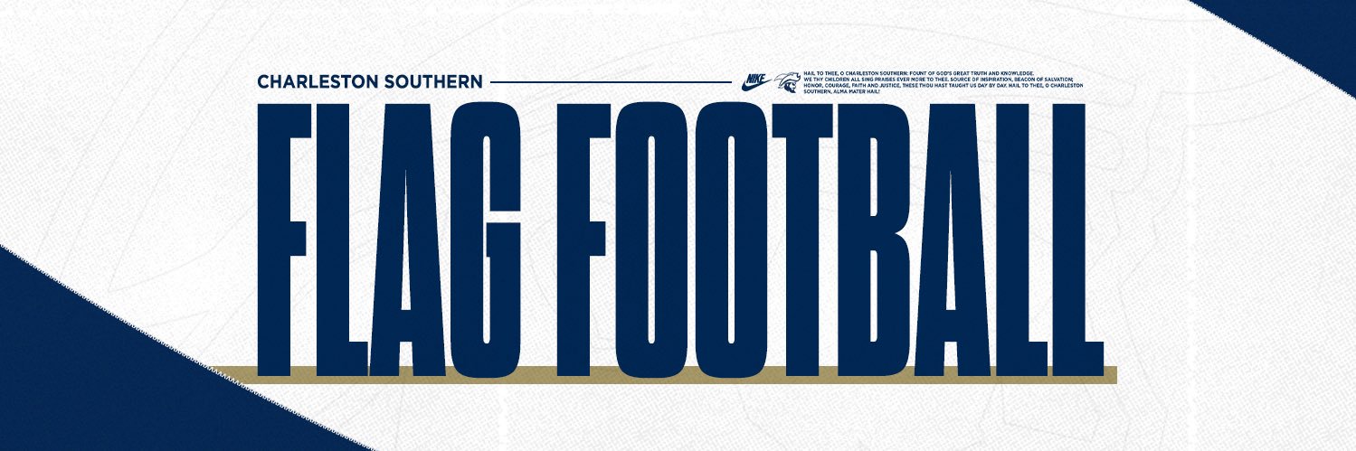 Charleston Southern Women’s Flag Football banner