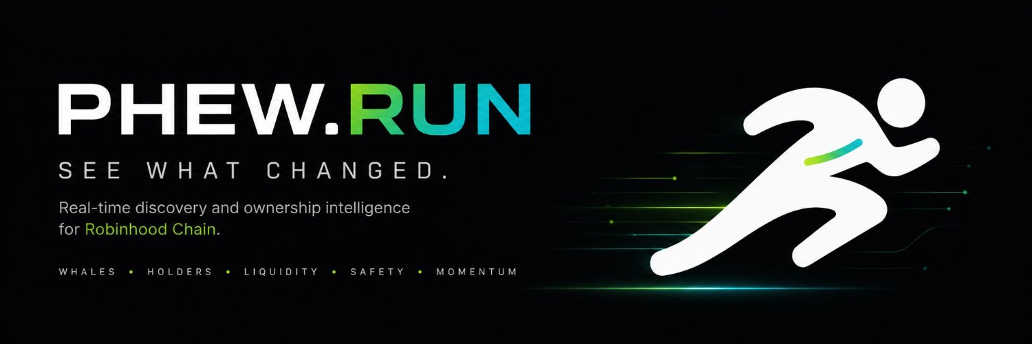 PHEWRUN's profile banner image