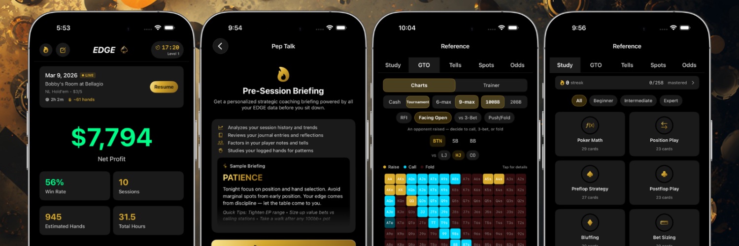 EDGE Poker banner