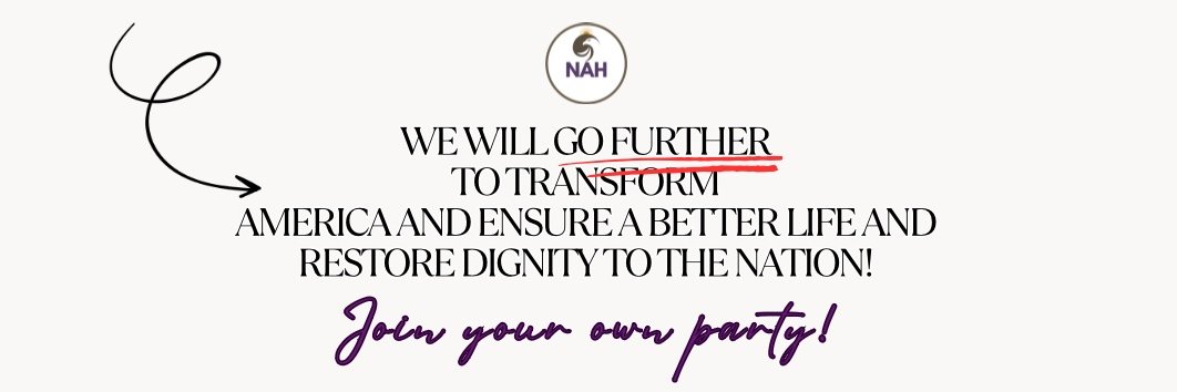 Nation And Homeland Party banner