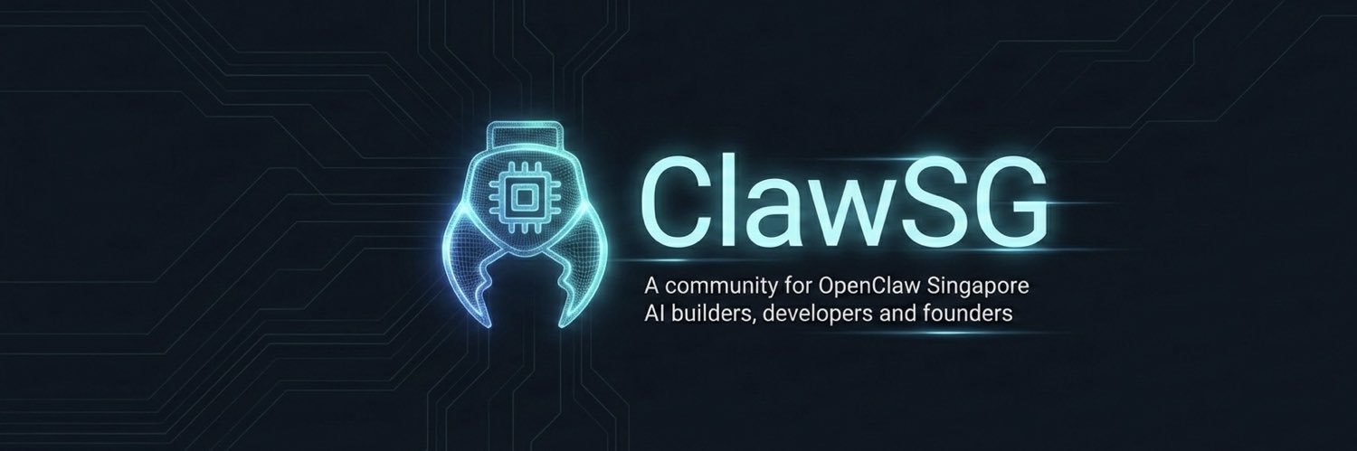 OpenClaw Singapore 🦞 banner