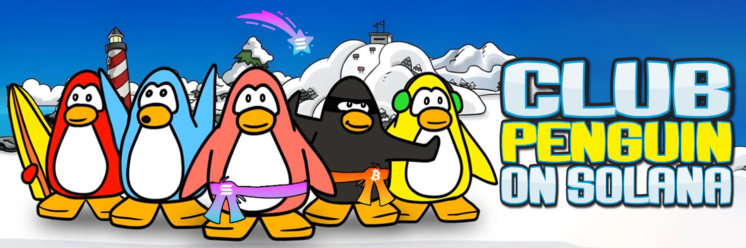 CLUB PENGUIN SOLANA $CPENG banner