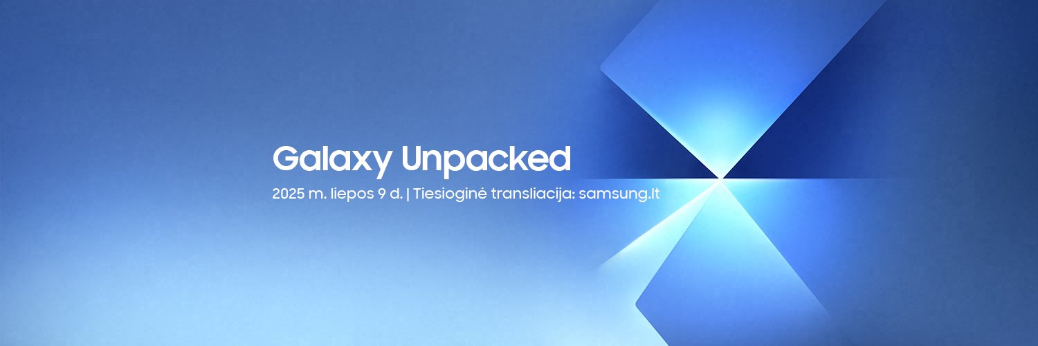 Samsung Lietuva banner