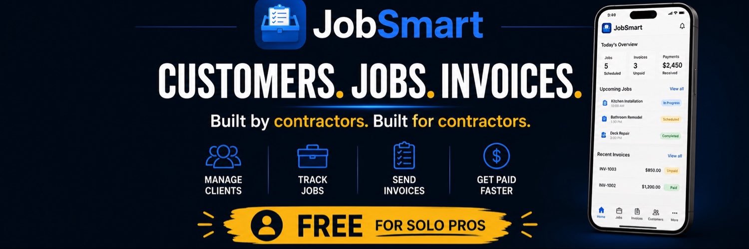 JobSmartApp's profile banner image