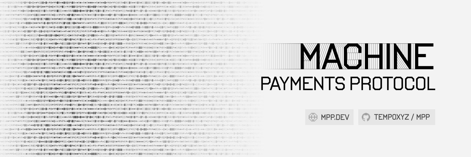Machine Payments Protocol (mpp.dev) banner