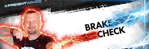 Brake Check on FreightWaves banner