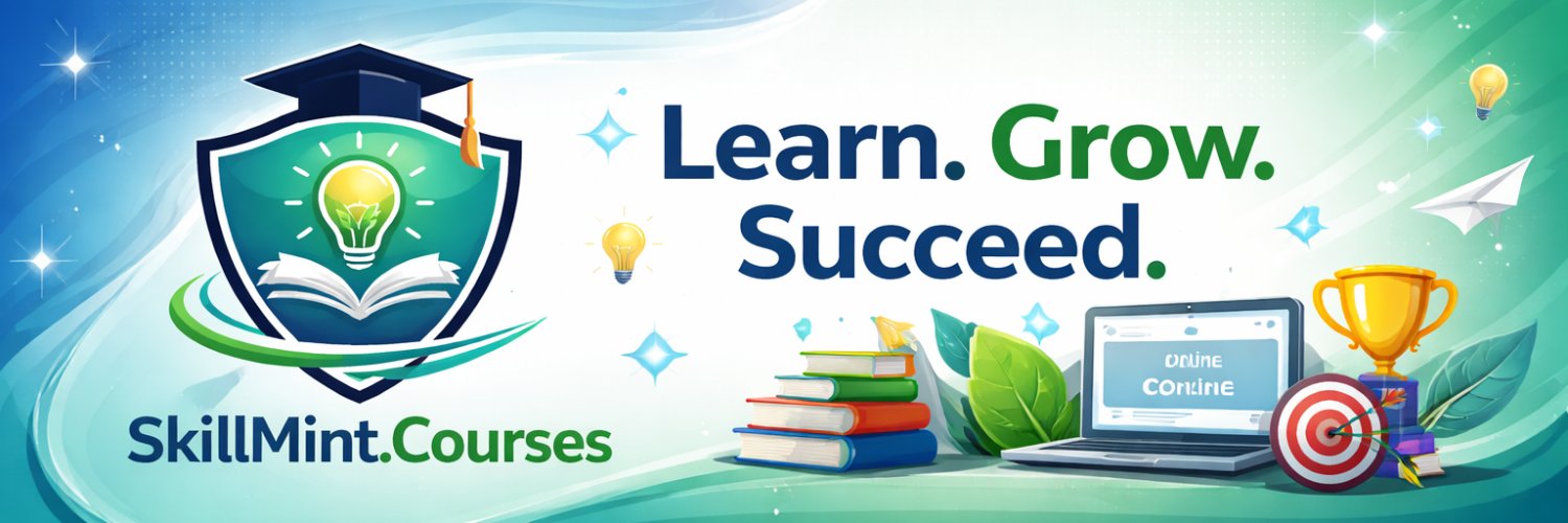 Skill Mint Learning Courses banner