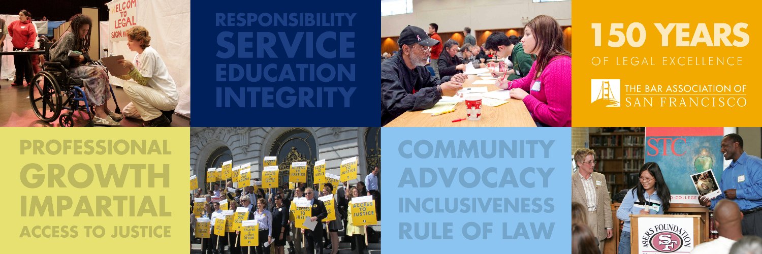 The Bar Association of San Francisco banner