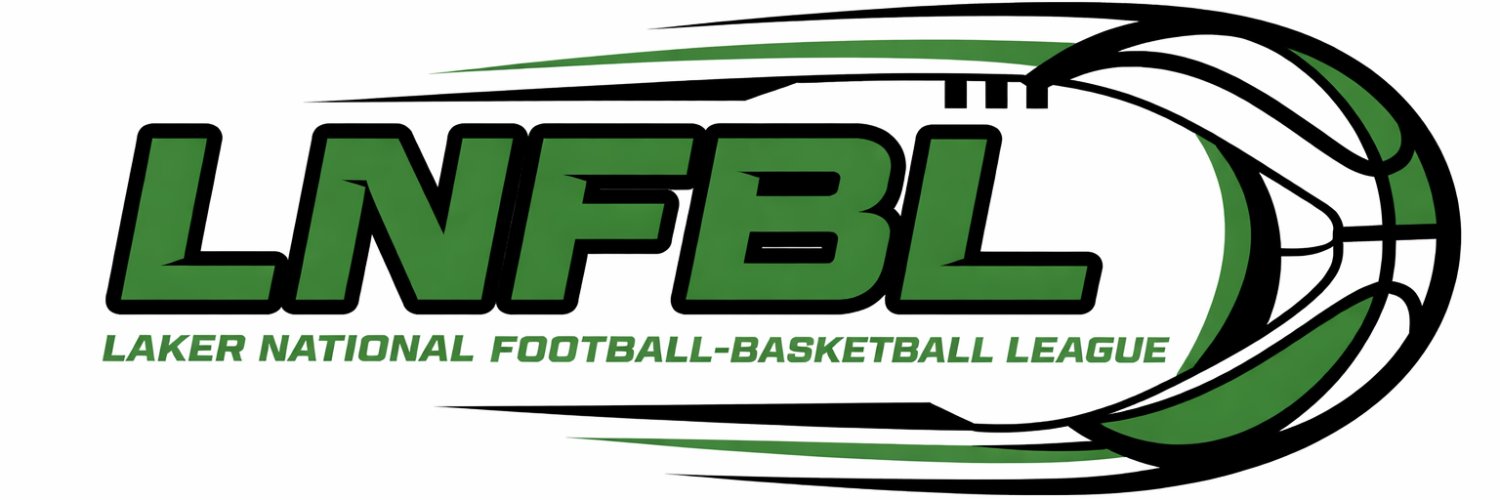Laker National Football-Basketball League banner