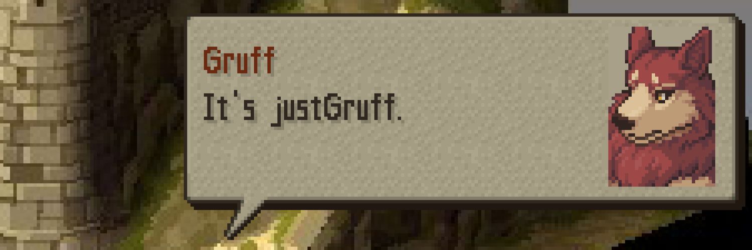 JustGruff banner