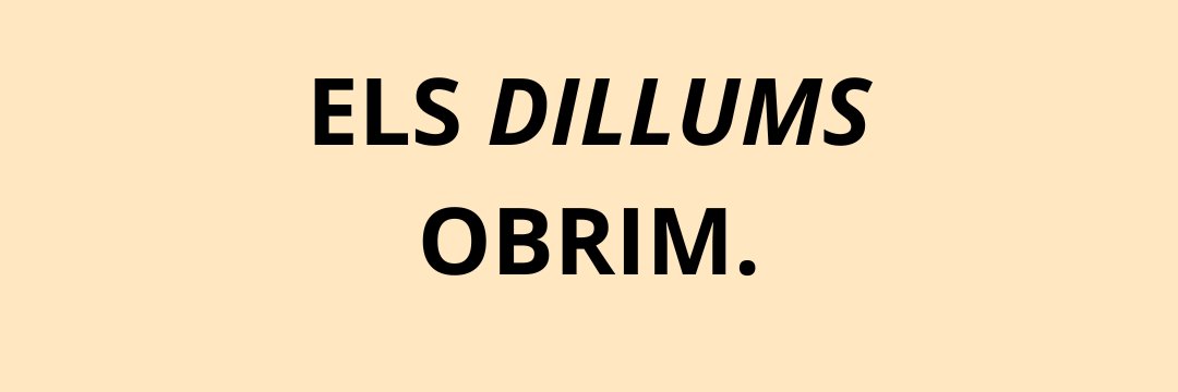 Setmanari Dillums banner